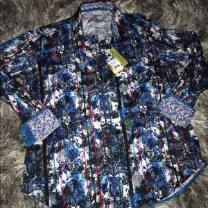 ✨🆕 Robert Graham Men’s Dress Shirt 👔✨